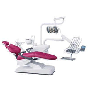 Hydraulic Dental Chair Unit,Fully Automated Dental Disinfection System,Whole-Waterline Disinfection Dental Unit,Dental Chair with Hydraulic Drive,Premium dental equipment with automated disinfection,Advanced Dental Practice Solutions,Dental Unit with Patient Chair & Lamp