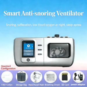 anti snoring and sleep apnea machine, medical grade home use cpap single level non invasive positive airway pressure sleep apnea machine
