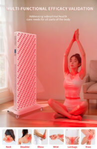 dual wave 3000w physiotherapy led infrared lamp