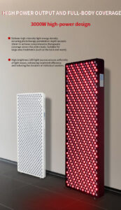 dual wave 3000w physiotherapy led infrared lamp